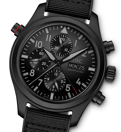 iwc ceratanium top gun|iwc ceratanium pilots watch.